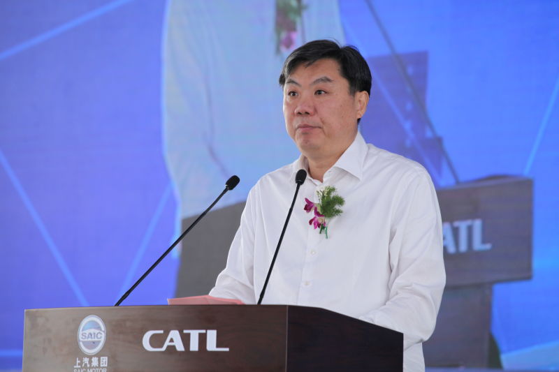 芒果体育官网与宁德时代产业化合作项目奠基